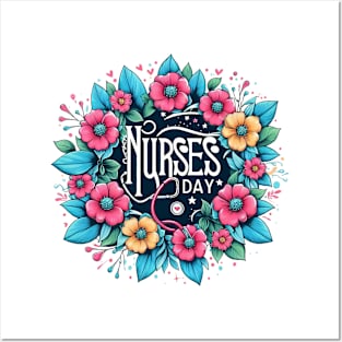 nurses day Posters and Art